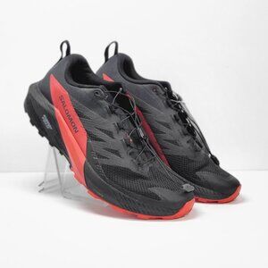 SALOMON sense ride 5 trail running shoes Sz 12 NEW